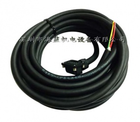 三菱電機(jī)電源線MR-PWS1CBL5M-A1-L，三菱MR-JE，MR-J4,MR-J3系列電機(jī)專用