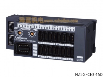 NZ2GFCE3-16DE|16點(diǎn) DC24V（源型）輸入，遠(yuǎn)程模塊、e-CON連接器、3線式